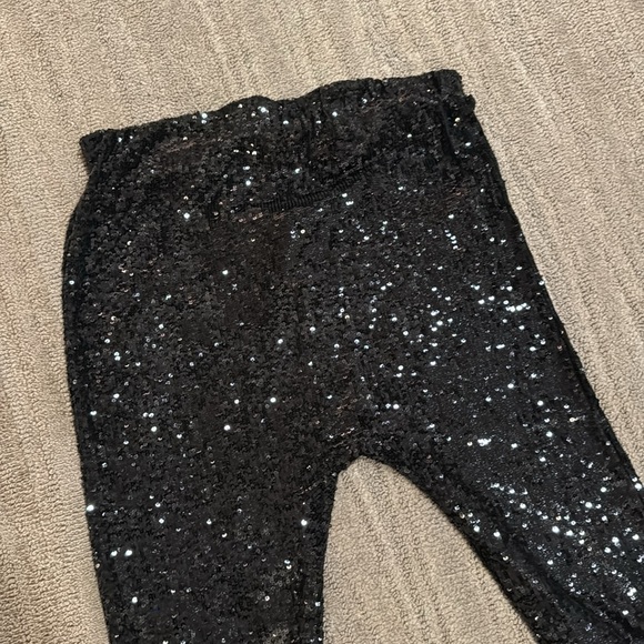 Black Zara sequence harem pants - Picture 2 of 2